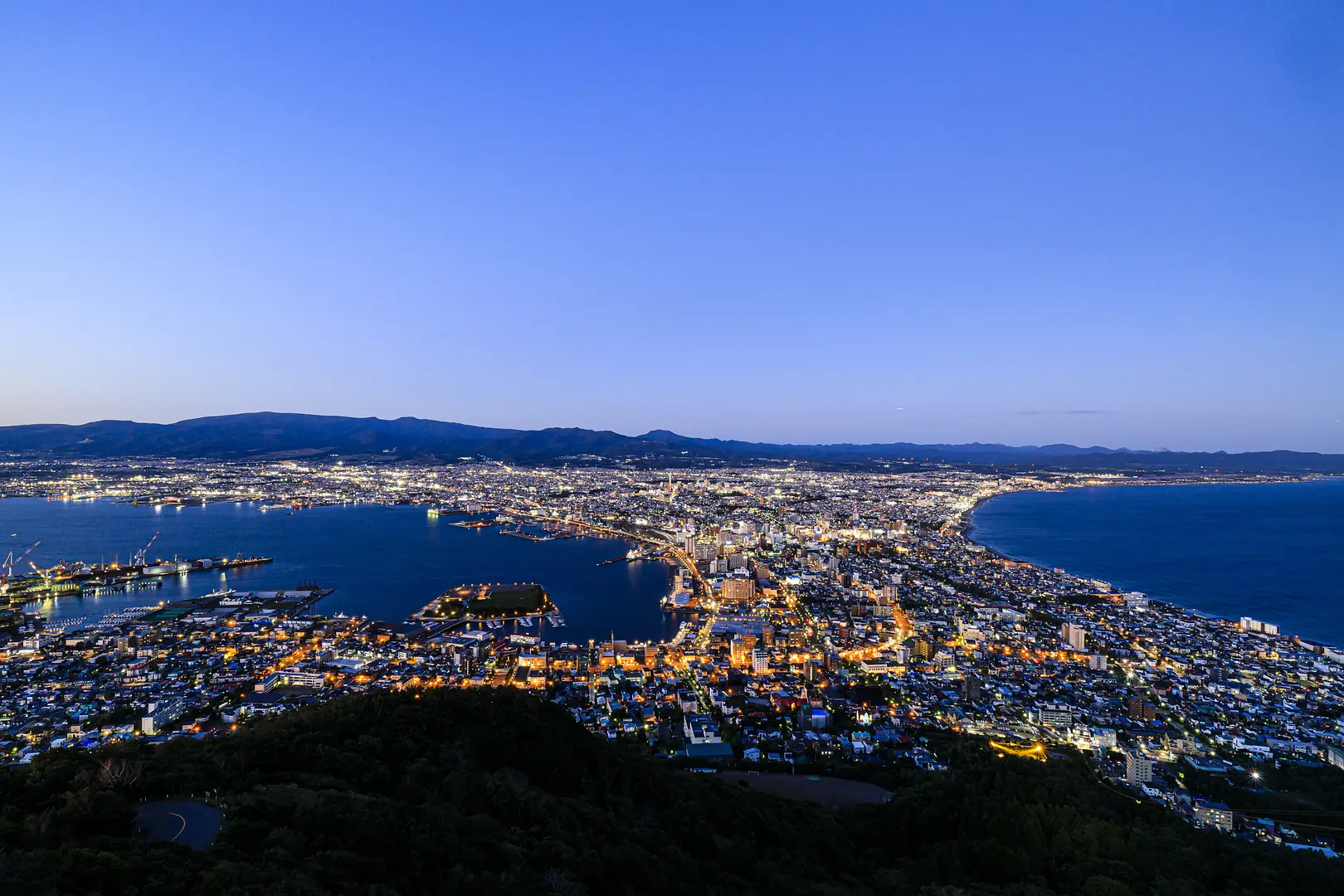 函館山からの眺望