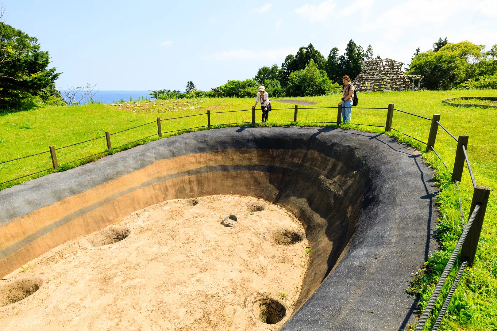 史跡大船遺跡「大型竪穴住居跡」