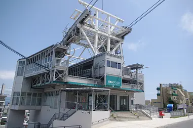 ※函館新聞社撮影※函館山ロープウエイ山麓駅.JPG