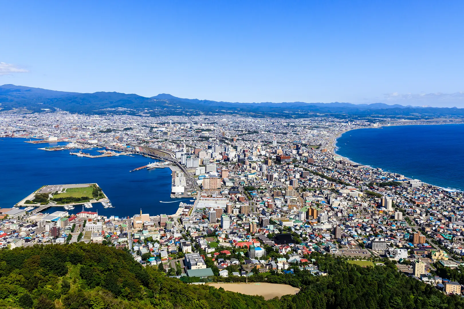 函館山からの眺望