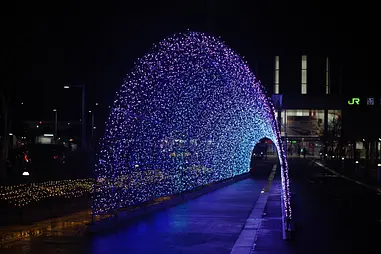 ※函館新聞社撮影※はこだて駅前イルミネーション01.JPG